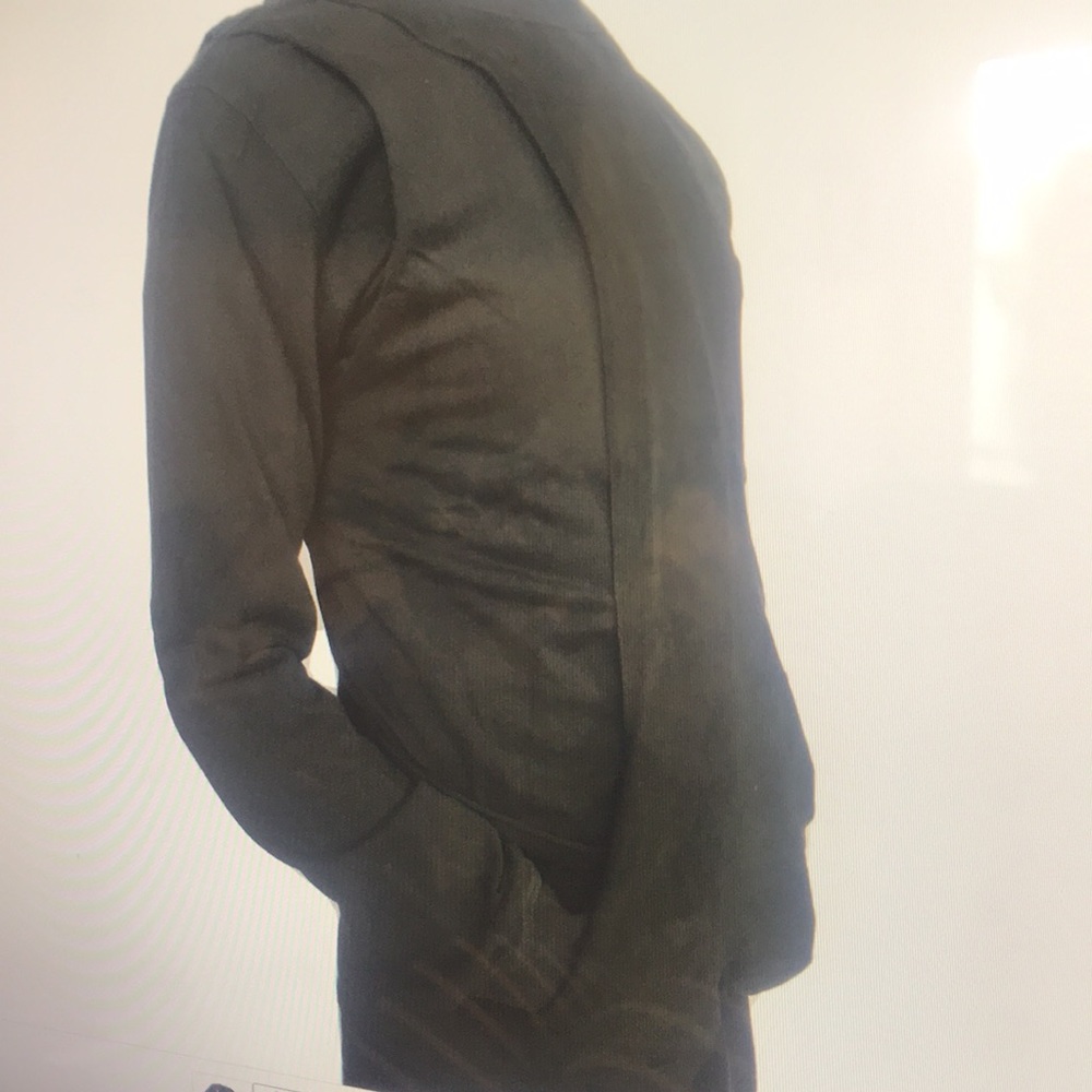 Slab by Rick Owens sweatshirt gray woman with leather New